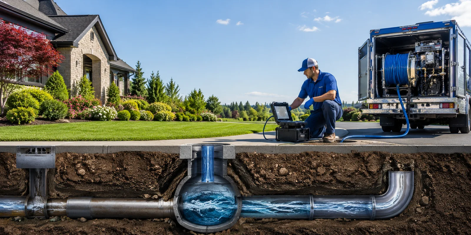 Drainage restoration information for Trumbauersville, PA
